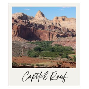 Capitol Reef National Park Bouwsteen