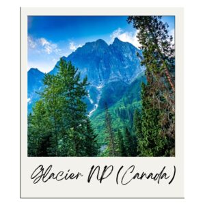 Glacier National Park Canada Bouwsteen