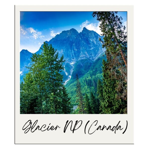 Glacier National Park Canada Bouwsteen